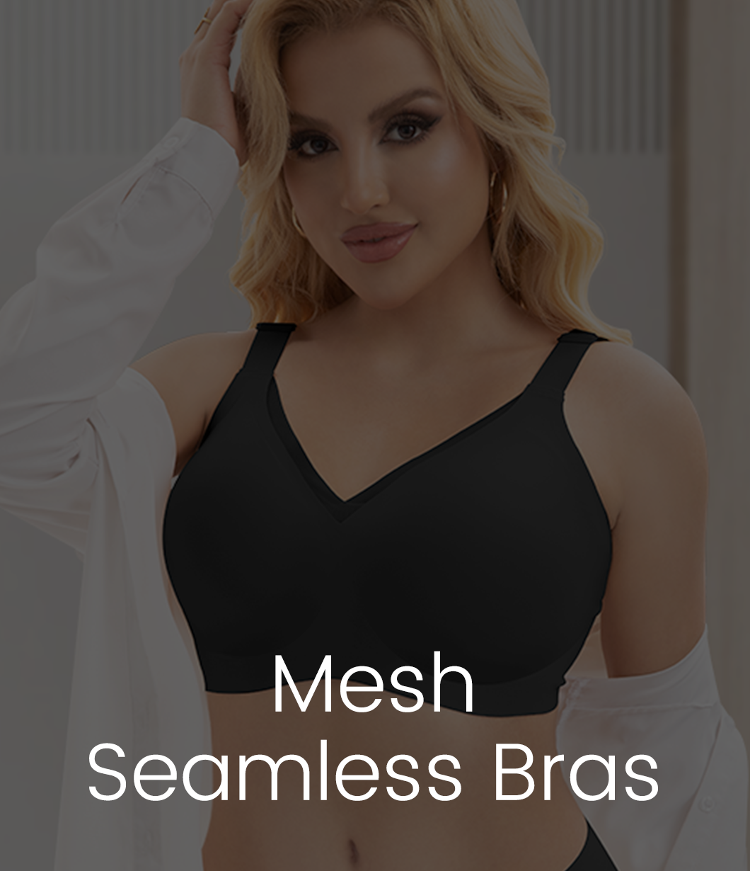 Mesh Seamless Bras