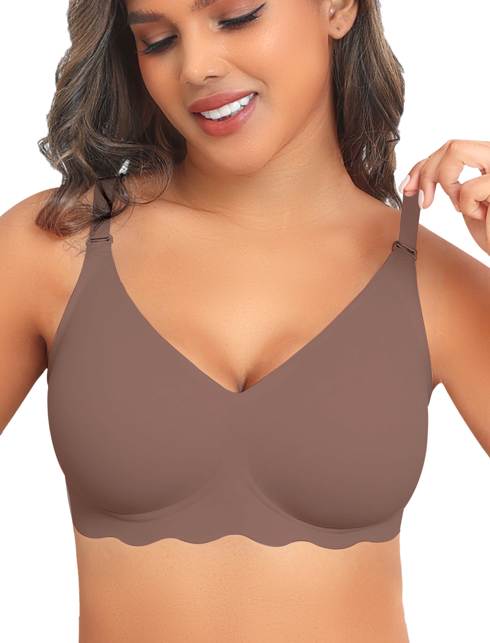 Wave No Underwire Seamless Push Up Seamless Bra
