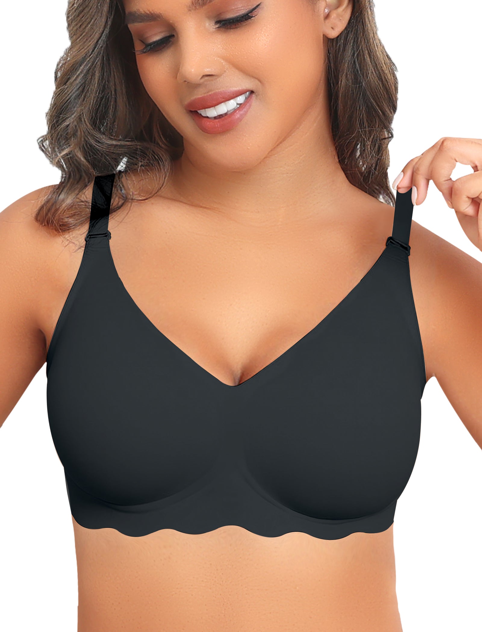Wave No Underwire Seamless Push Up Seamless Bra