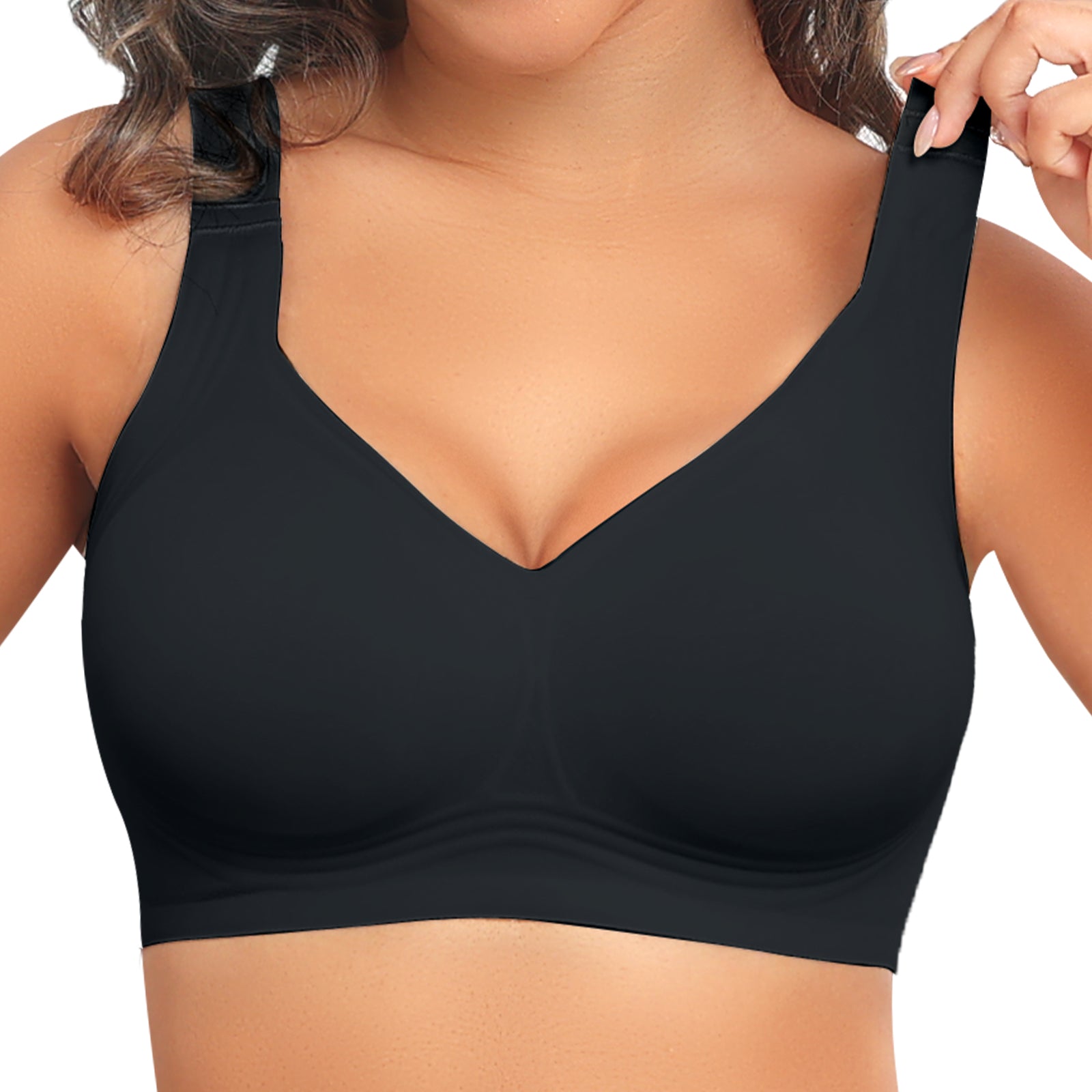 Full Coverage Seamless Wireless Supportive Bra