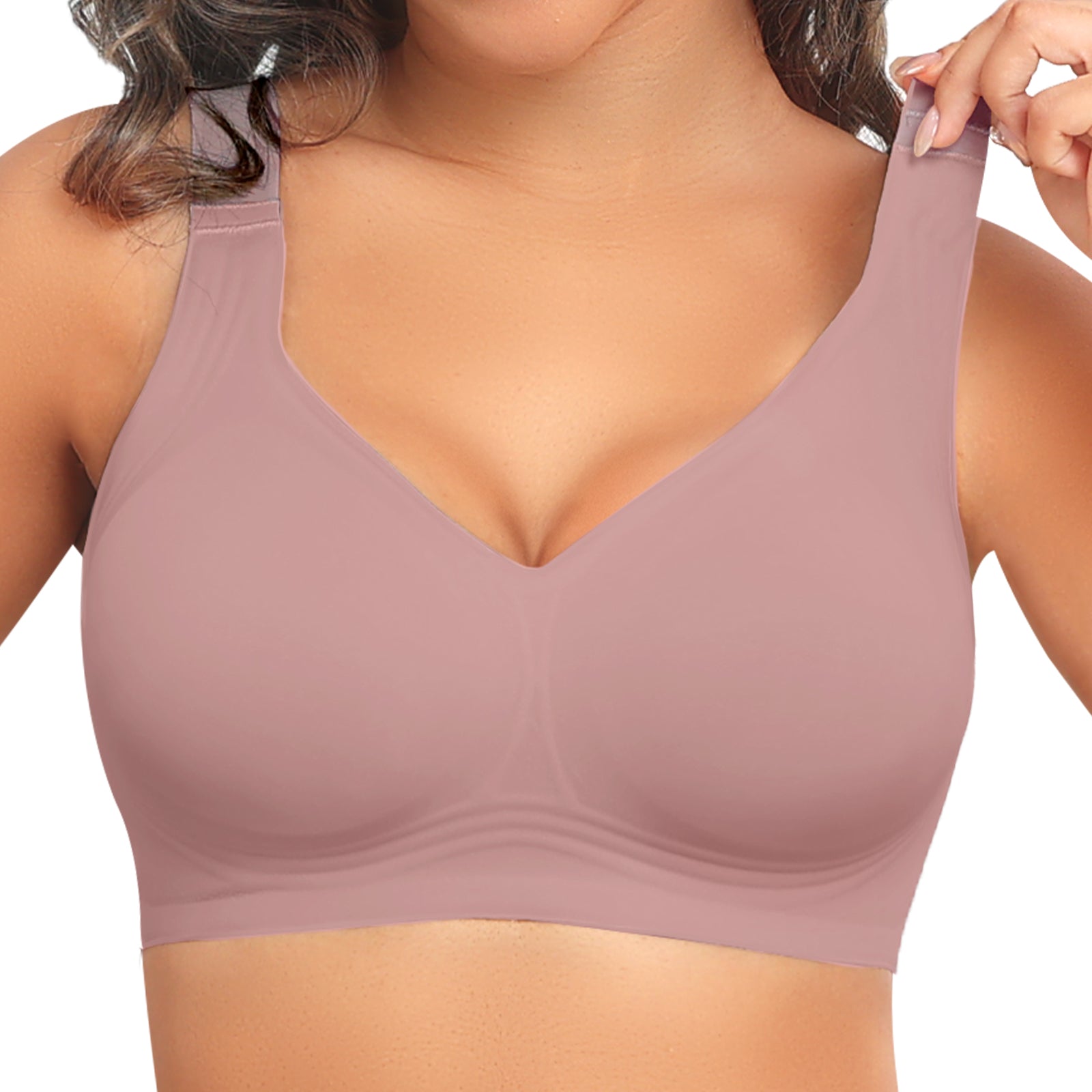 Full Coverage Seamless Wireless Supportive Bra