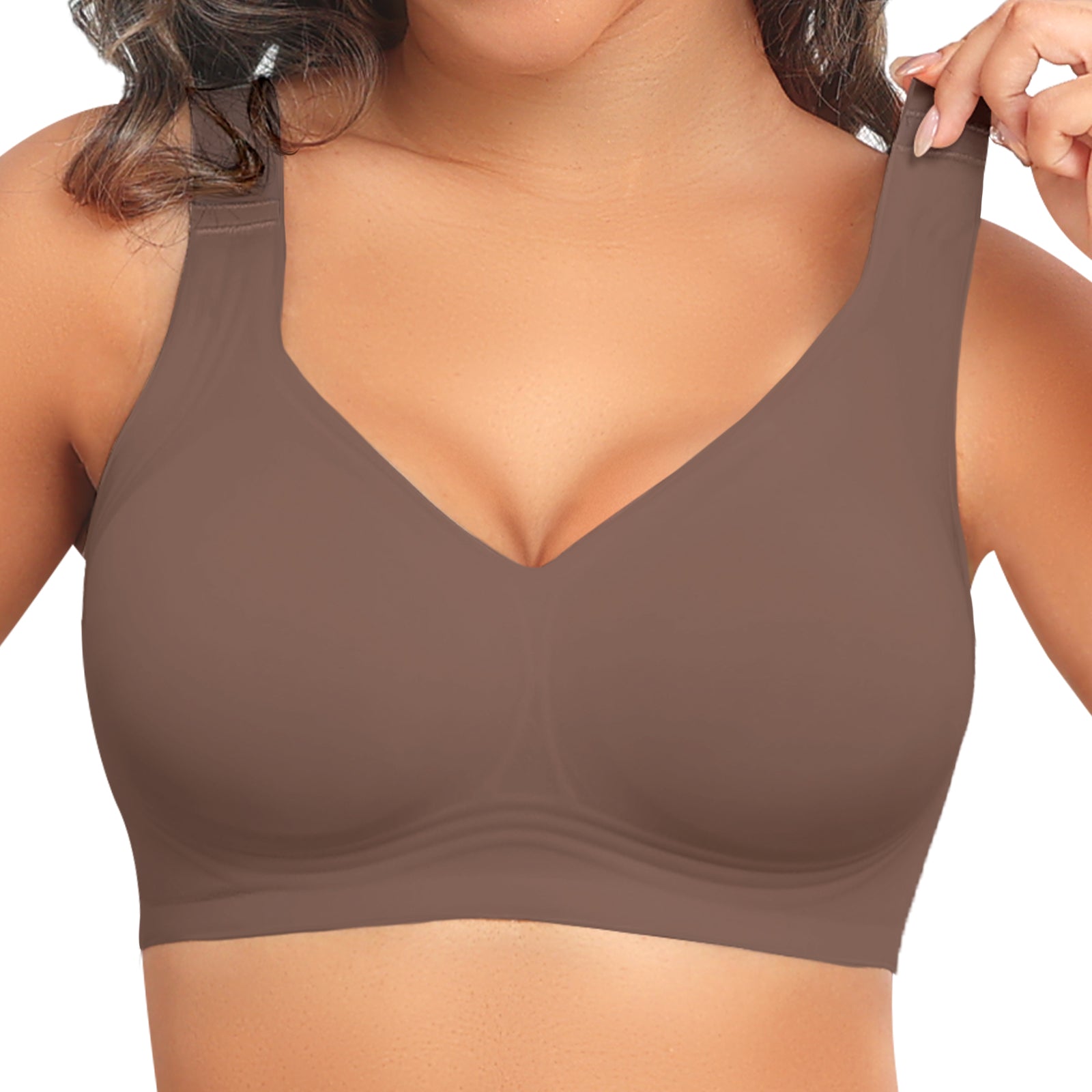 Full Coverage Seamless Wireless Supportive Bra