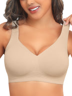 Posefree 2Pcs Full Coverage Seamless Bra Set