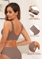 Posefree Full Coverage Seamless Wireless Supportive Bra