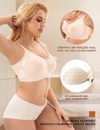 Posefree V-shaped Mesh Style Seamless Bra