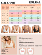 Deep V No Underwire Seamless Push Up Bra