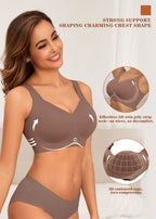Posefree Full Coverage Seamless Wireless Supportive Bra