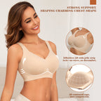 Posefree 2Pcs Full Coverage Seamless Bra Set