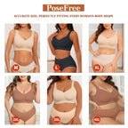 2Pcs Full Coverage Seamless Bra Set