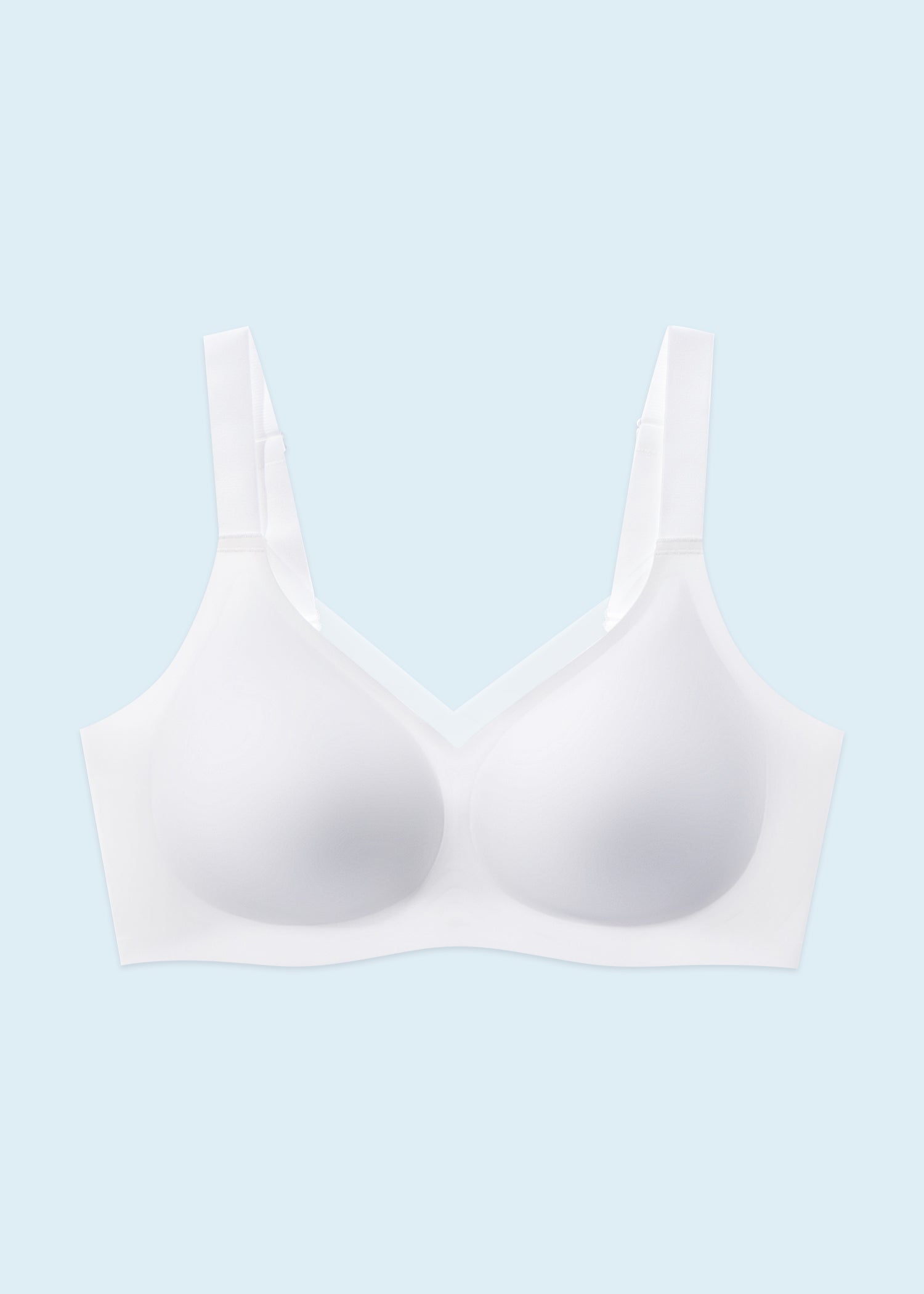 Posefree V-shaped Mesh Style Seamless Bra