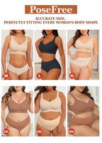 Posefree Full Coverage Seamless Wireless Supportive Bra