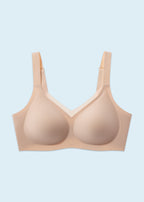 Posefree V-shaped Mesh Style Seamless Bra