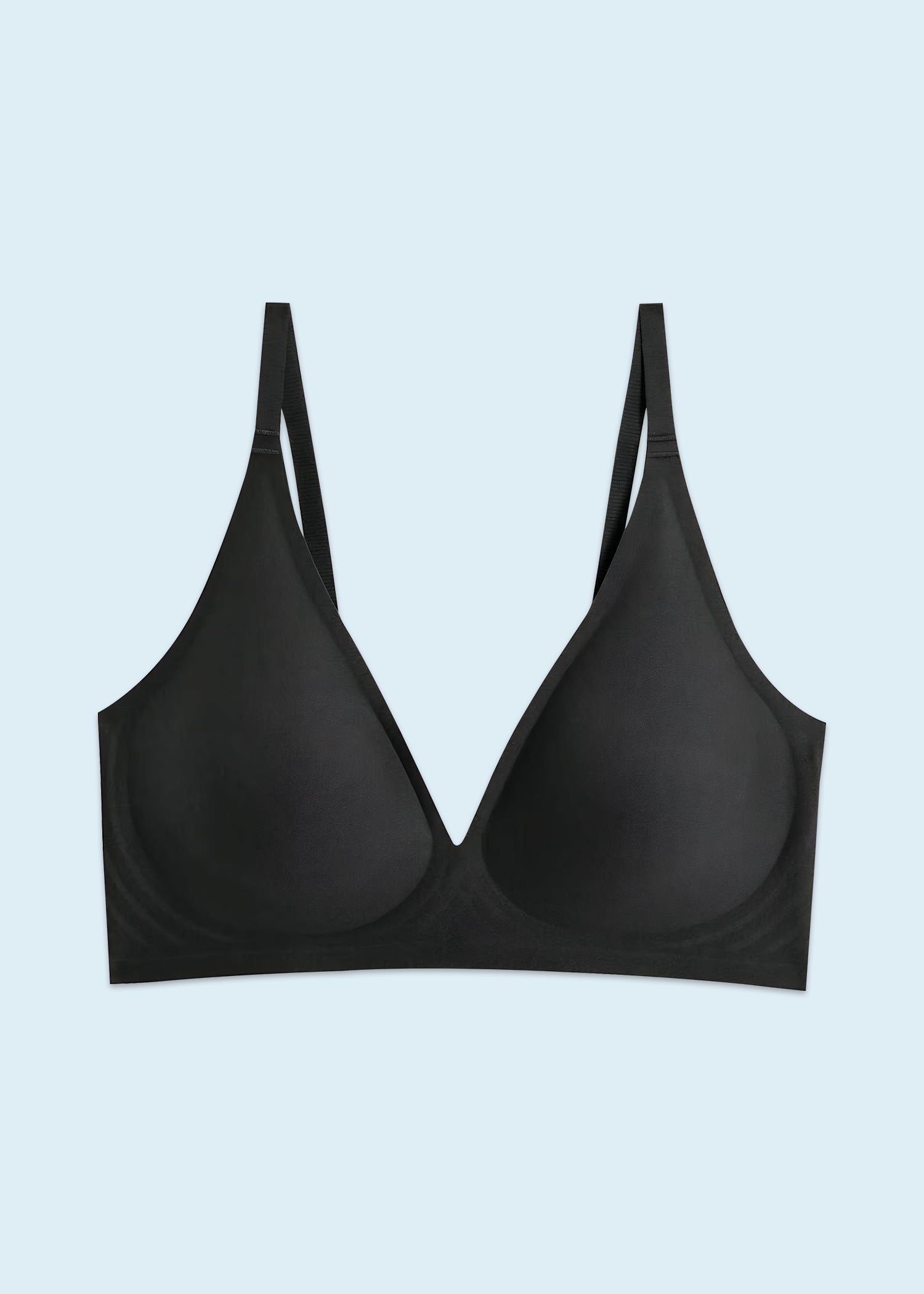 Posefree Deep V No Underwire Seamless Push Up Bra