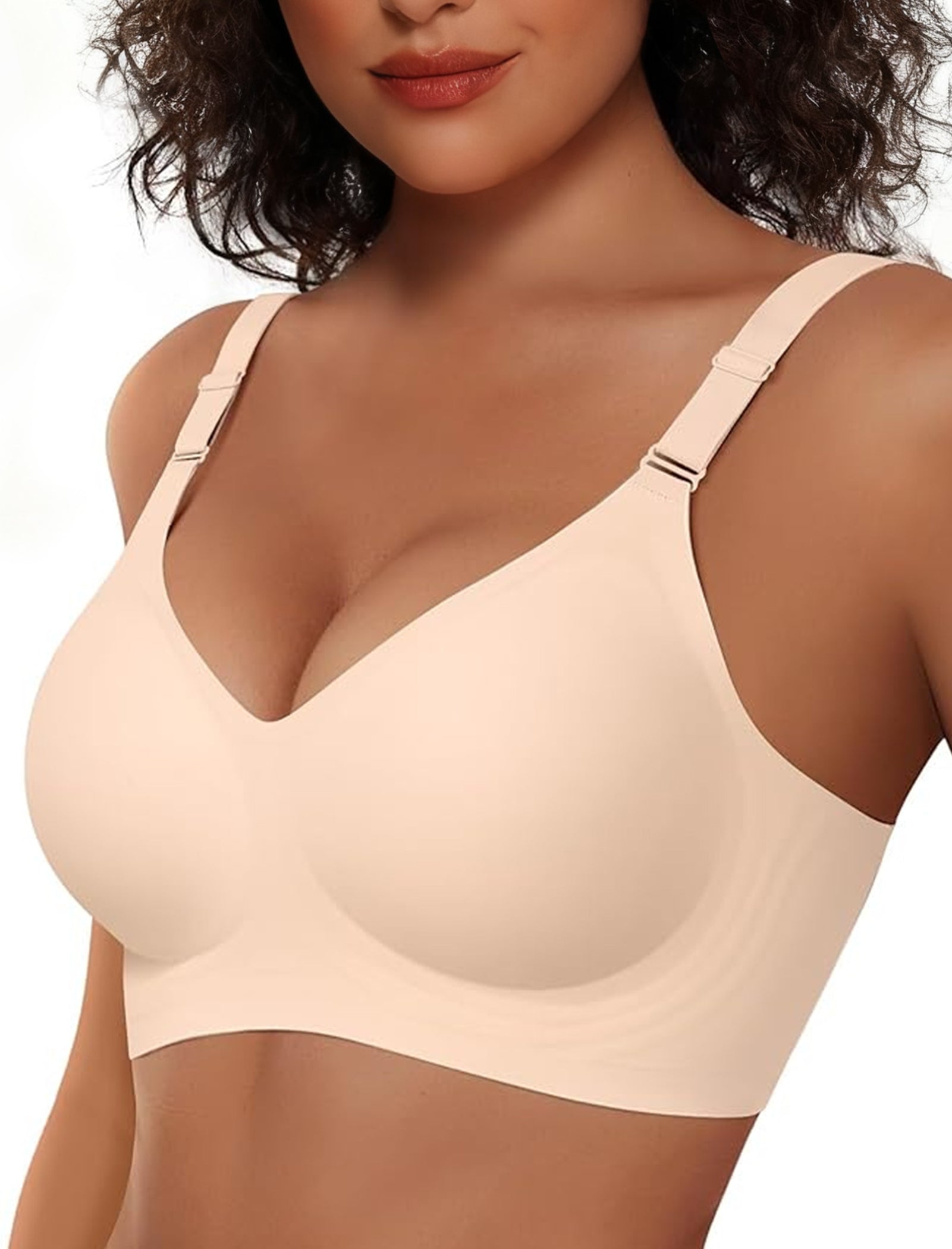 Posefree Back Fat Smoothing Padded Push Up Bra