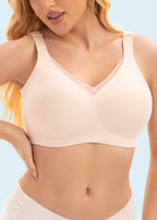 Posefree V-shaped Mesh Style Seamless Bra